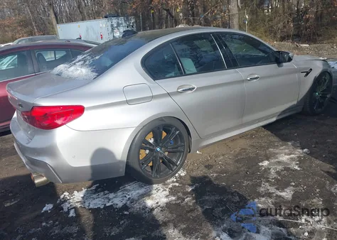 2018 BMW M5 z USA, uszkodzony, nr VIN WBSJF0C58JB282025